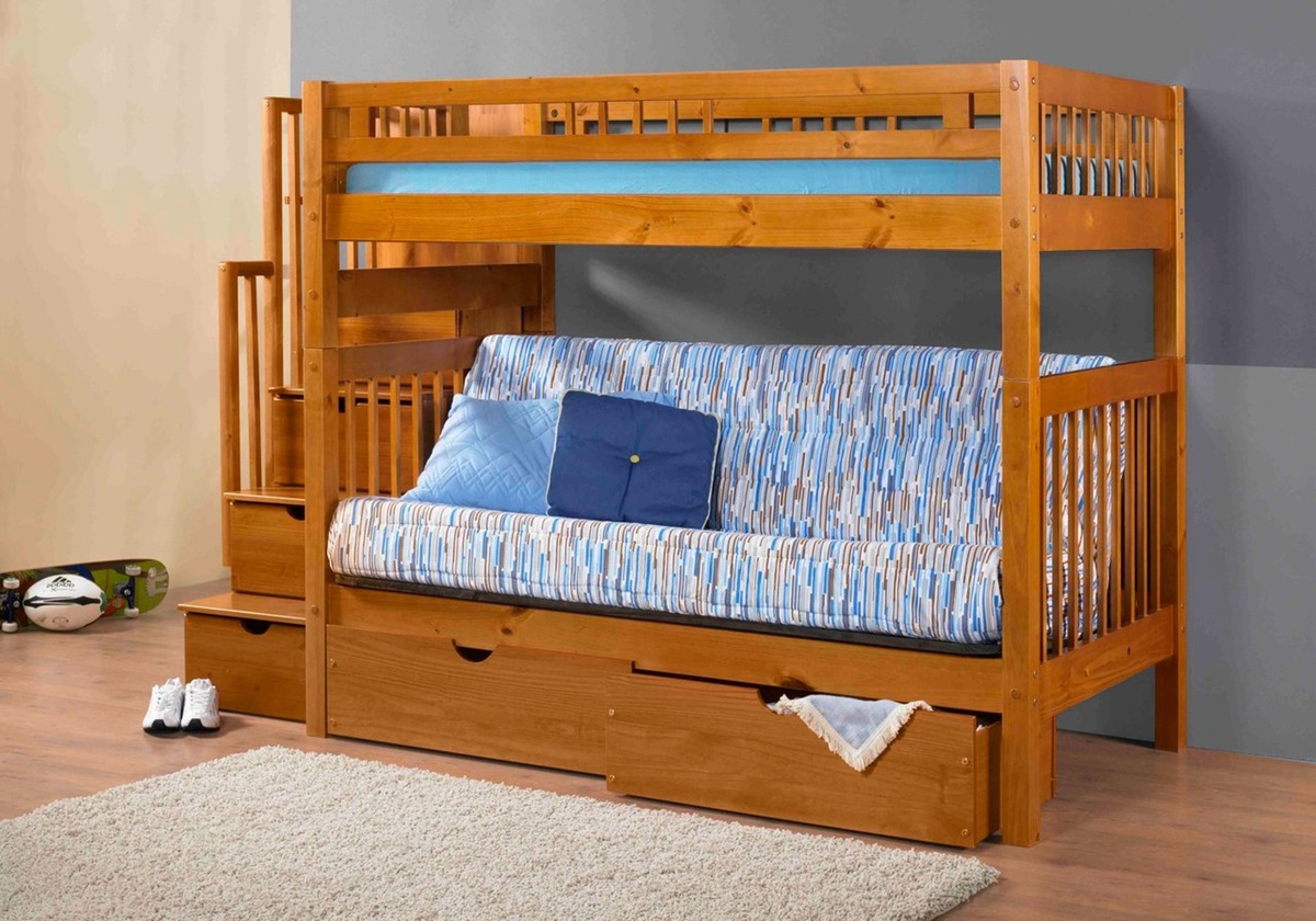 Bunk Beds For Kids, Bunk Bed Futon Combo